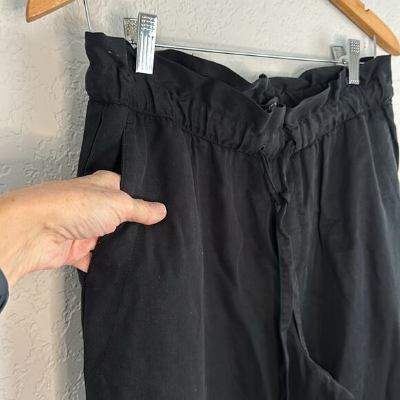 Banana Republic Tencel Paper Bag Jogger High Rise Pants Small Lyocell Loungewear - Picture 5 of 7